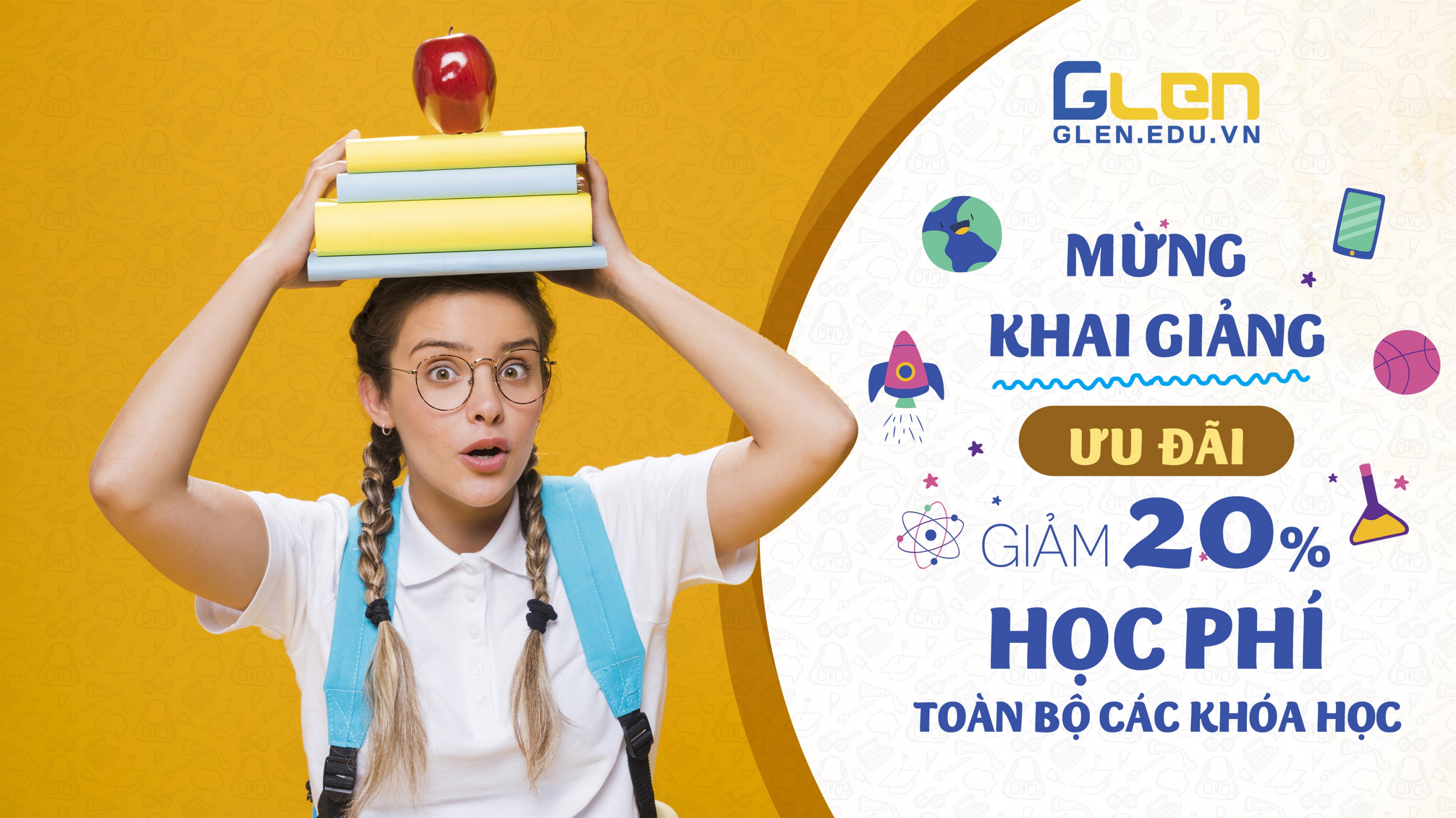 Ưu đãi khủng mừng ngày tựu trường - Back to school